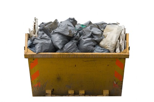 Organized flat clearance process in action