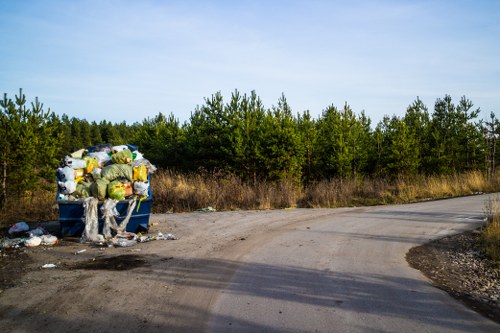Commercial Waste Removal team in action