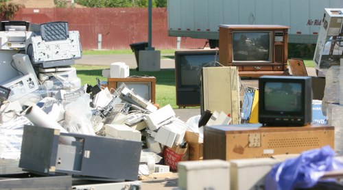 Clutter-free living space after home clearance