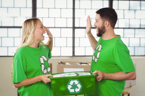Efficient commercial waste handling facilities